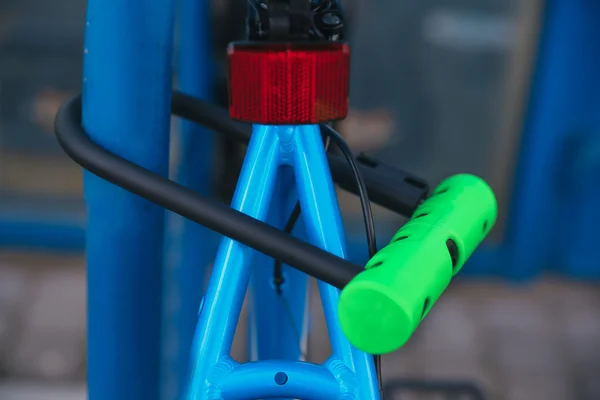 Bicycle locks. Bicycle.Sport — Stock Photo, Image