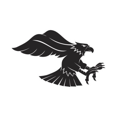 Kartal Uçan karakter spor maskotu Tasarımı