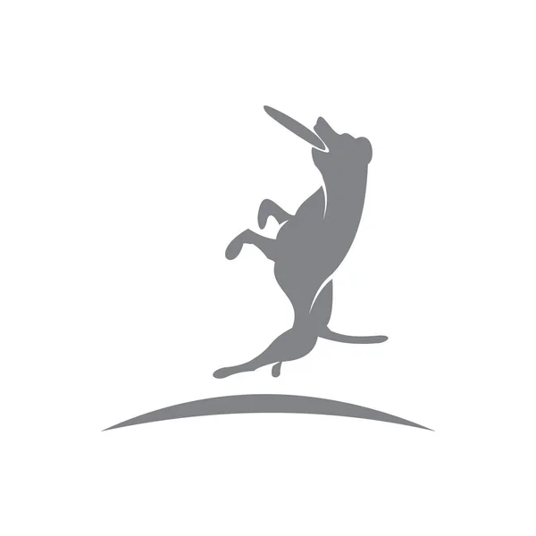 Dog Pet Modelo Design Ilustração Animal Emblema Mascote — Vetor de Stock