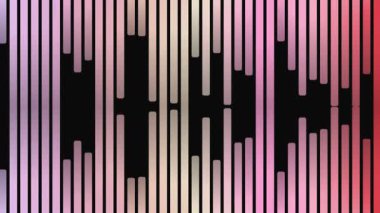 Siyah Arkaplanda Soyut Gradyan Çizgileri