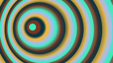 Gradyan Renklerle Özmerkezli Çemberler