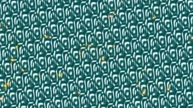 Takımyıldız Kaplamalı Soyut Teal Deseni