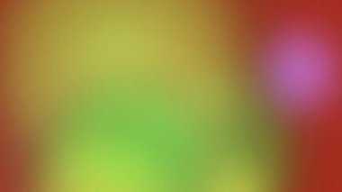 Kırmızı, Yeşil ve Sarı Renkli Soyut Gradyan Arkaplanı