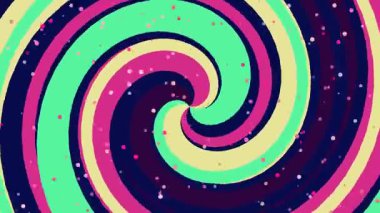 Pembe Noktalı Renkli Girdap Özgeçmişi