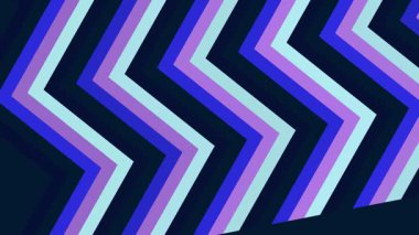 Mavi ve Mor tonlarda soyut Sembol Deseni