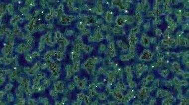 Parlak Düğümlü Soyut Devre Tahtası Deseni