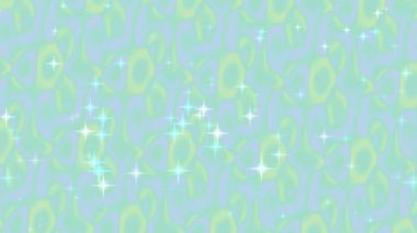 Parlayan Yıldızlarla Pastel Rüya Manzarası