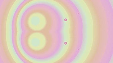 Pastel Gradyan Konsantrik Çemberler Soyut Arkaplan