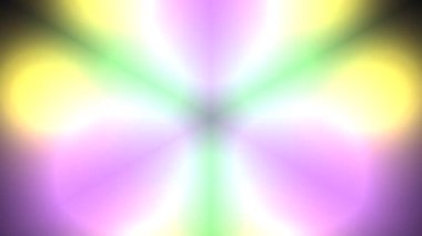 Teal Merkezi ve Yeşil Kenarlıklarla Soyut Gradyan Arkaplanı