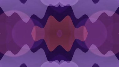 Çemberler ve Geometrik Şekillerle Soyut Simetrik Tasarım