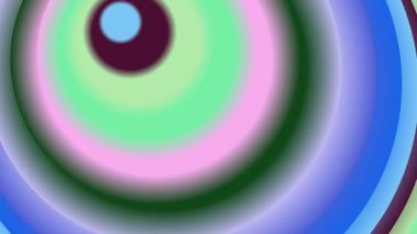 Özmerkezli Gradyan Çemberleri Soyut Arkaplan