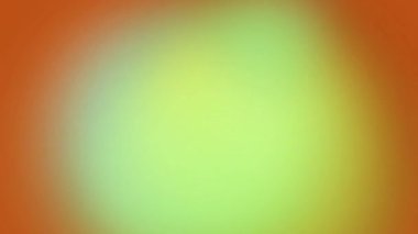Turuncu ve Yeşil Renkli Soyut Gradyan Arkaplanı