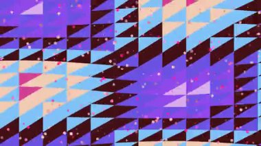 Üçgenler ve Çemberlerle Dinamik Geometrik Desen