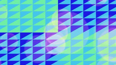 Bokeh Kaplamalı Soyut Geometrik Üçgen Deseni