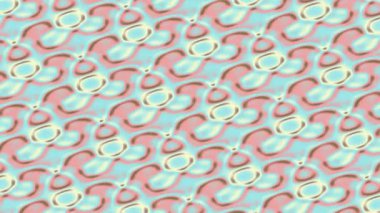 Akışkan Şekilli Soyut Pastel Gradyan Deseni