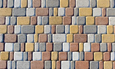 Kaldırım döşeme yapısı