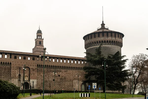 Sforza Kalesi, Milan — Stok fotoğraf
