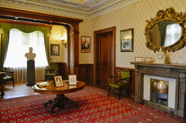 Interior da sala de trabalho no Palácio de Masandra, Crimeia — Fotografia de Stock