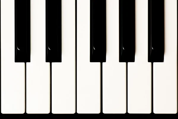 Fotoğraf anahtar müzik aleti - piyano veya synthesizer