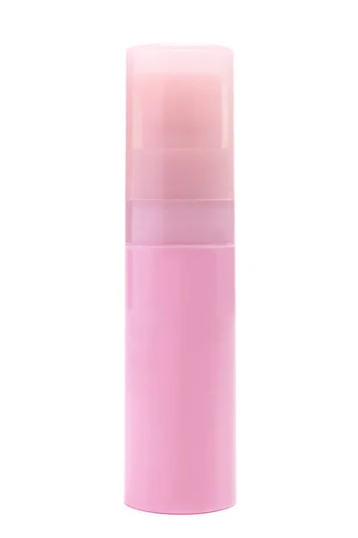 Світло Рожева Пляшка Косметики — стокове фото
