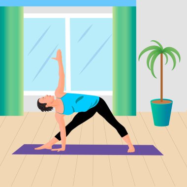 Tencerede bir çiçek. Kapalı alan bitkisi. Saksı palmiyesi. Ev için odun. Süslü bir bitki..