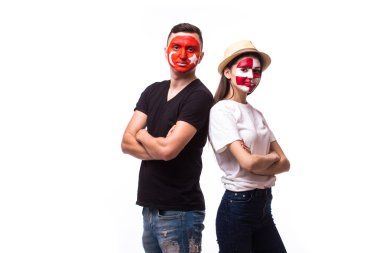 Türkiye - Hırvatistan maçı öncesi beyaz arka planda.