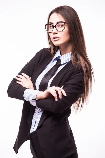 Cute young business woman — Stock Photo, Image