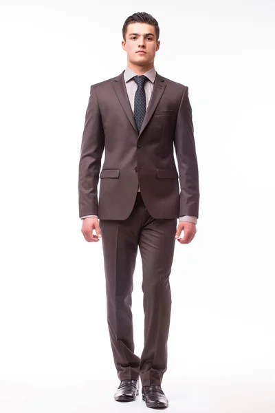 Young handsome man wearing suit — Stock Photo, Image