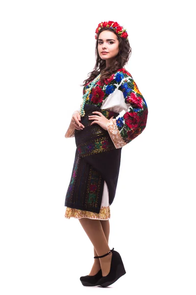 Woman in ukraine national dress — Stock Photo, Image