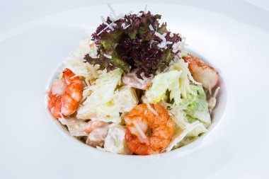 Salata. Restoran gıda kavramı.