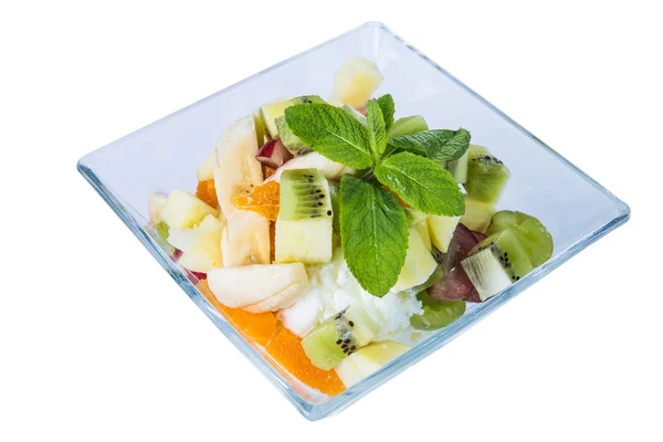 Fruitsalade. Voedsel restaurantconcept. — Stockfoto