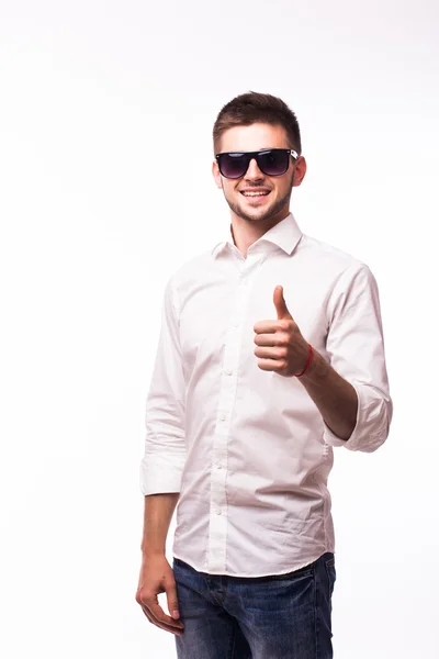 Retrato de um belo homem de negócios — Fotografia de Stock