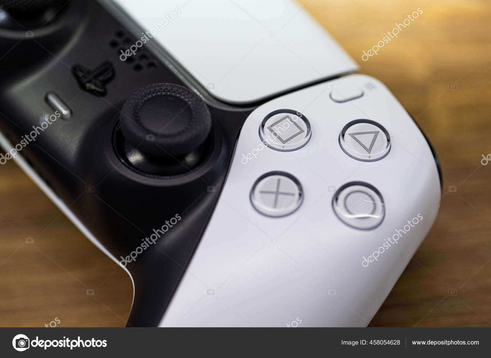 Chernivtsi Ukraine March 21 Extreme Close Parts Joystick New Sony Stock Editorial Photo C Dan Grytsku Gmail Com