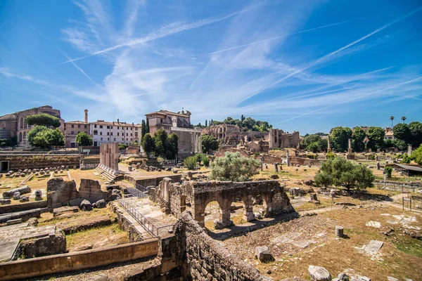 Roma Itália Juny 2021 Fórum Romano Roma Itália Uma Das — Fotografia de Stock