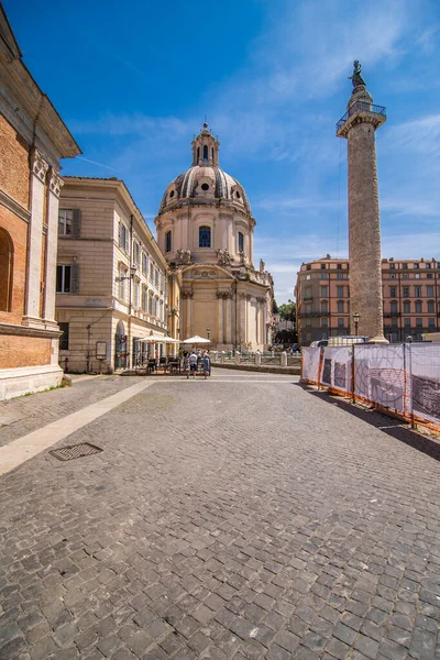 Rome Italy Juny 2021 Piazza Venezia Знаменитий Квадрат Рому Він — стокове фото