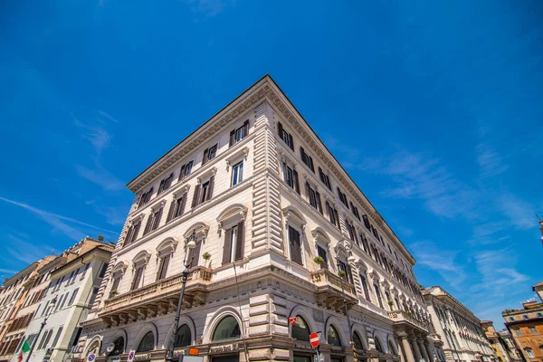 Rome Italië Juny 2021 Oude Straat Trastevere Rome Italië — Stockfoto