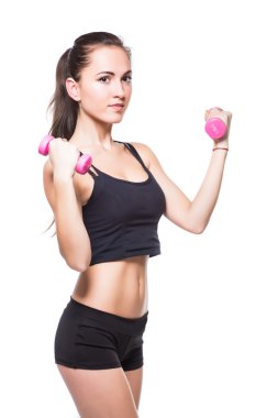 Fitness kadın yapmak egzersiz