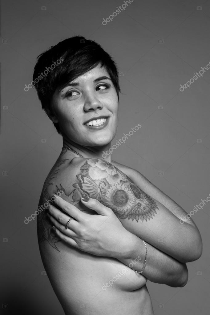 naked short hair brunette Rachel exposed fucked