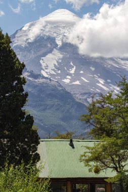 Bir görünümü Lanin Vulcano 