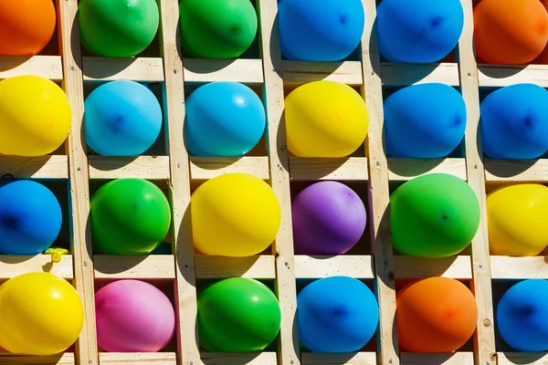 Lotes de balões coloridos — Fotografia de Stock