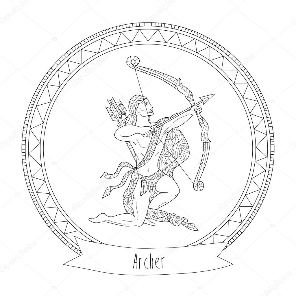 Horoscope symbol sagittarius