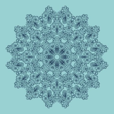 Dekoratif yuvarlak kalıp