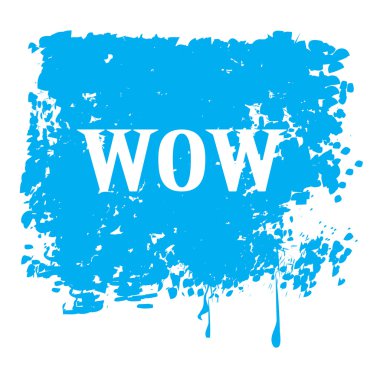 mavi arka plan - Wow