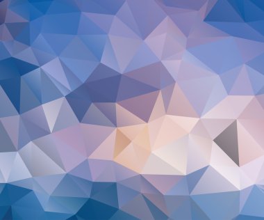 Poligonal üçgen arka plan