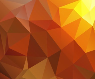 Poligonal üçgen arka plan