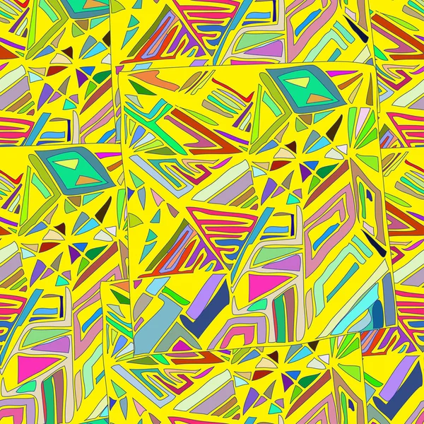 Naadloos abstract geometrisch patroon — Stockvector