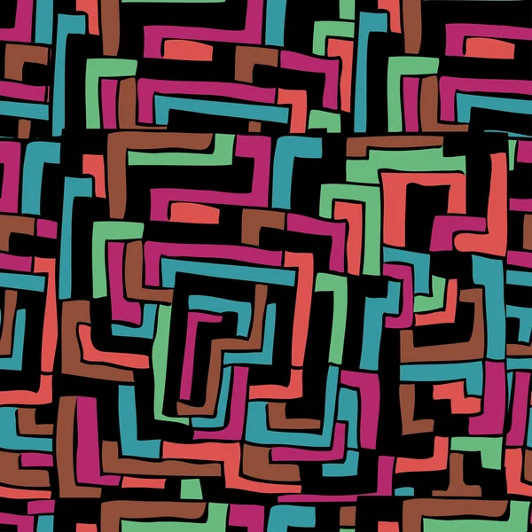 Seamless universal abstract geometric pattern — ストックベクタ