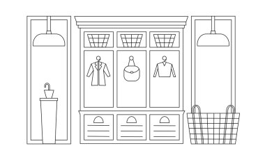 Oturma odası için iç simge kümesi