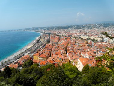 Castle Hill Nice Deniz Manzaralı