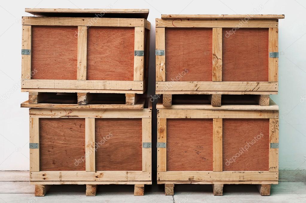 wood storage boxes